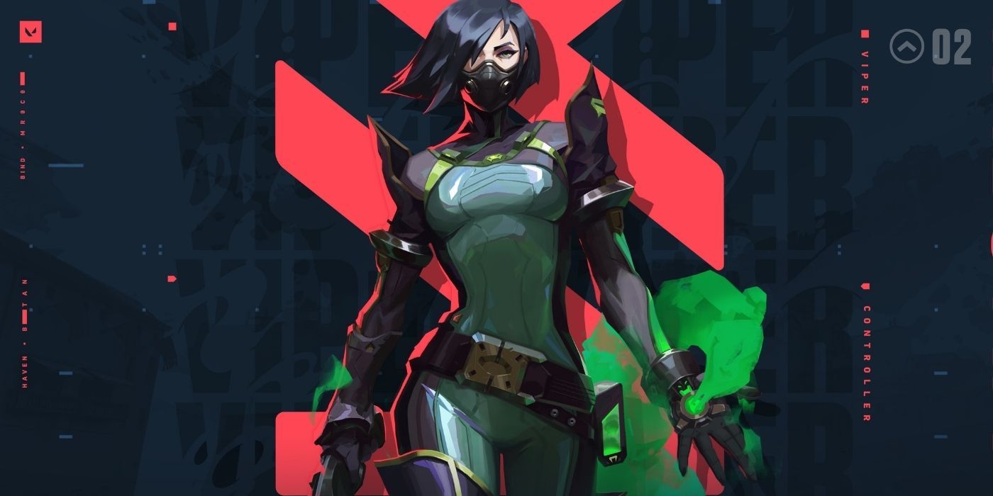 viper, valorant agent in green outfit