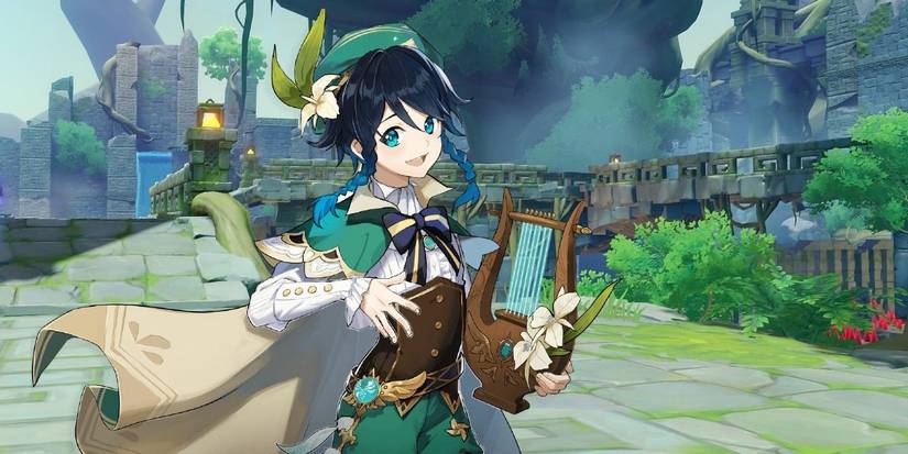 Venti Strolling Down The Street