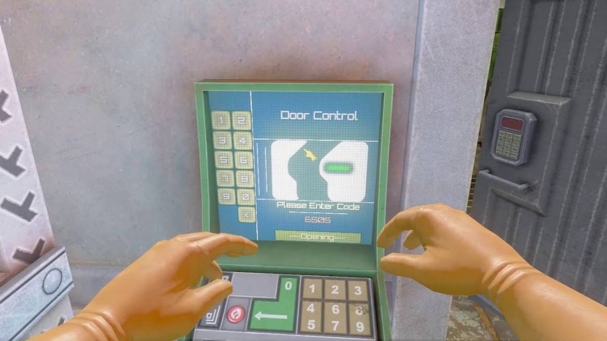 How to open the office doors in viscera cleanup detail