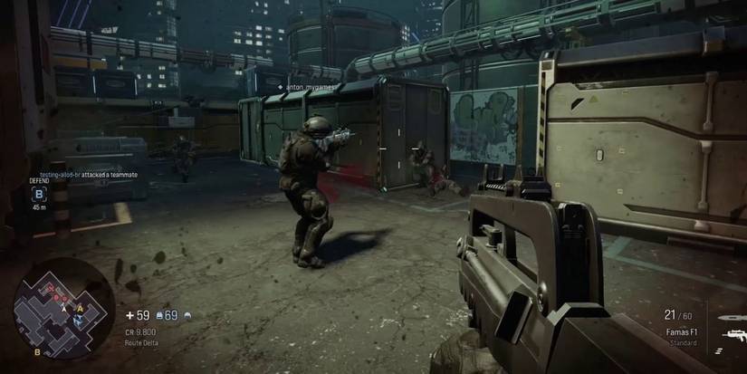 minmap in Warface Breakout