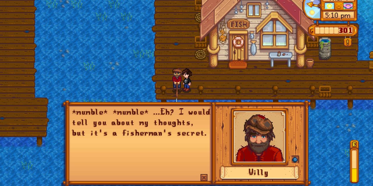 Willy in Stardew Valley
