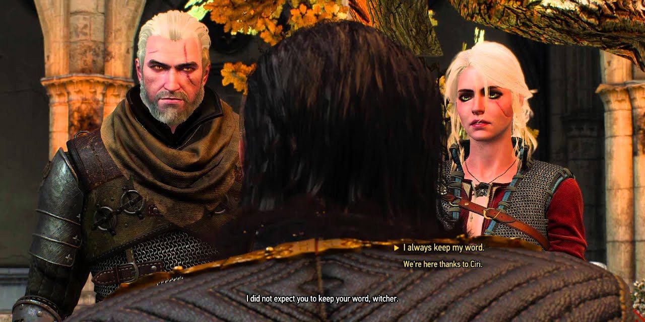 Geralt can hand Ciri over to Emhyr in The Witcher 3