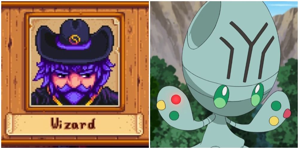 The Wizard, and an Elgyem in the pokemon anime