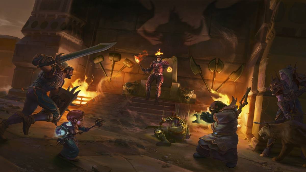world of warcraft raid vs nefarian art