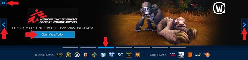 wow blizzard shop claim bananas pet