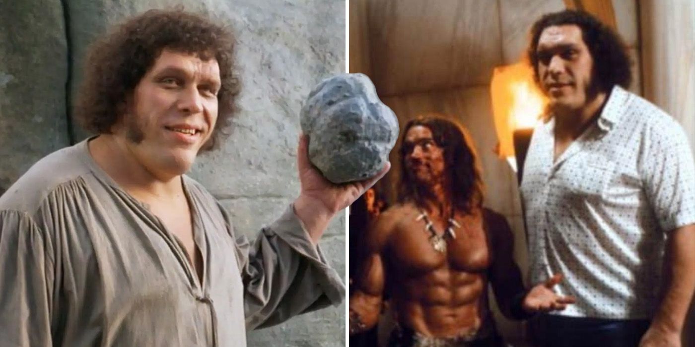 Wrestler turned actor, Andre the Giant