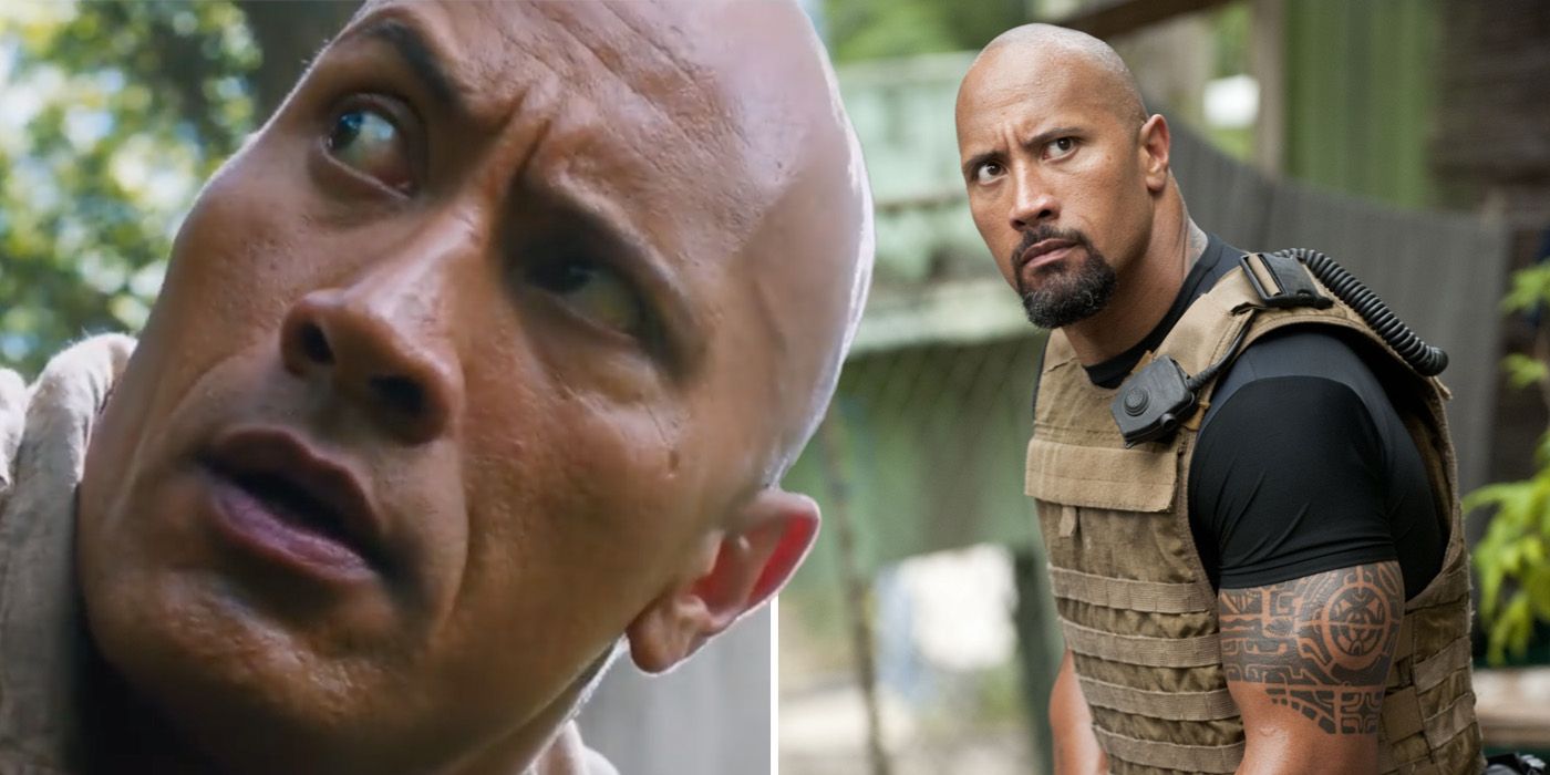 Wrestler turned actor, The Rock