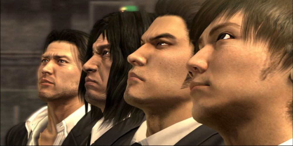 Leading characters in Yakuza 4