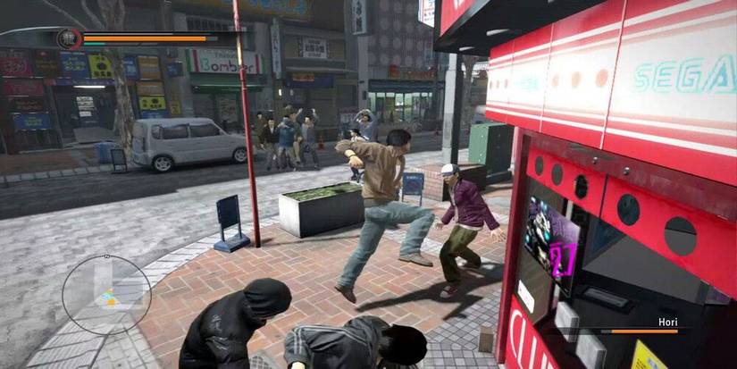 Fighting in Yakuza 5