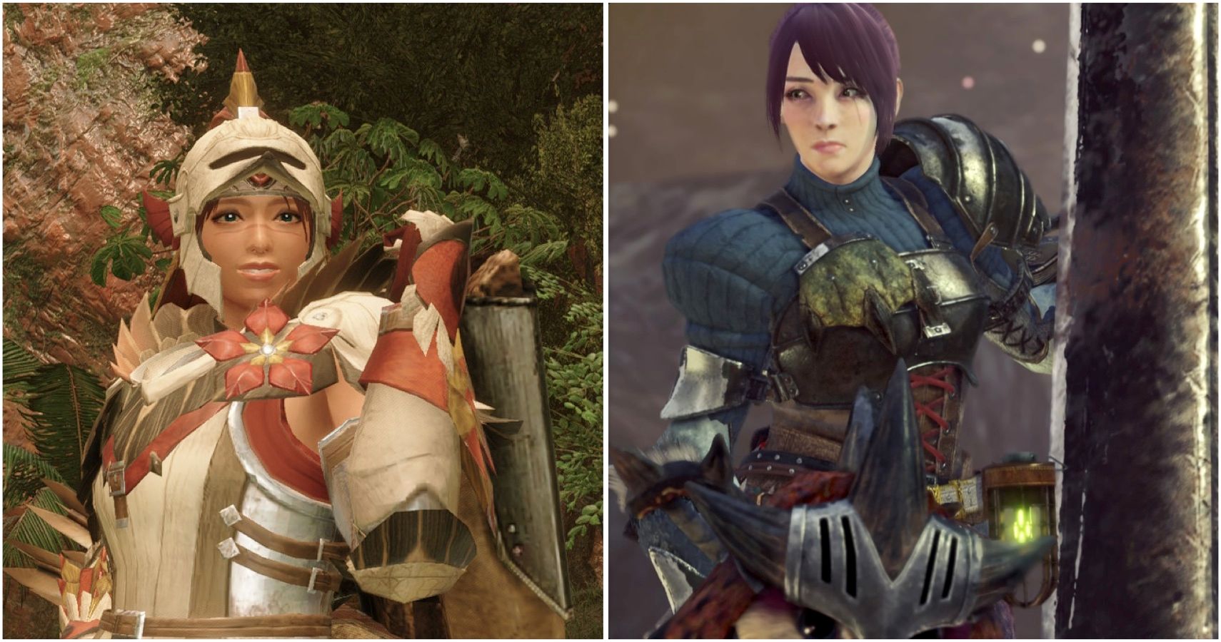 Monster Hunter Rise VS Monster Hunter World PS4- Graphics