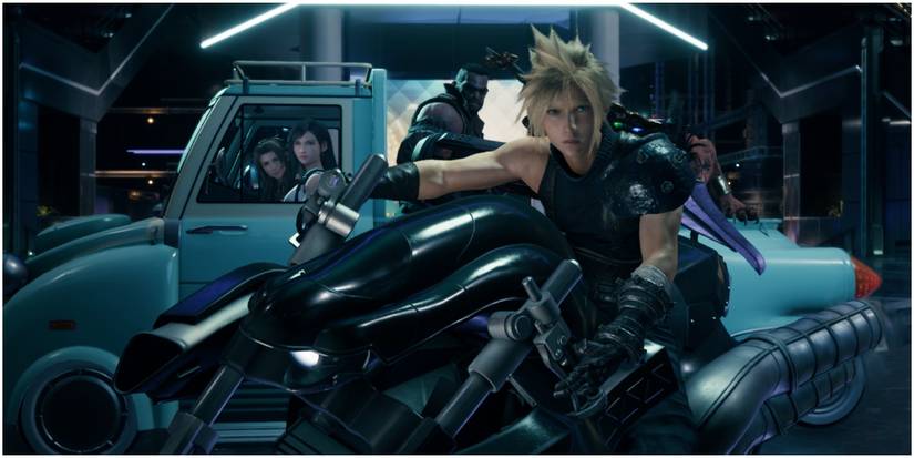 FF7 Remake gameplay screenshot