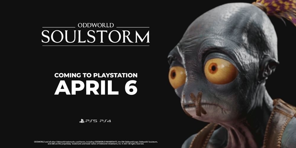 Oddworld: Soulstorm PlayStation Announcement Poster