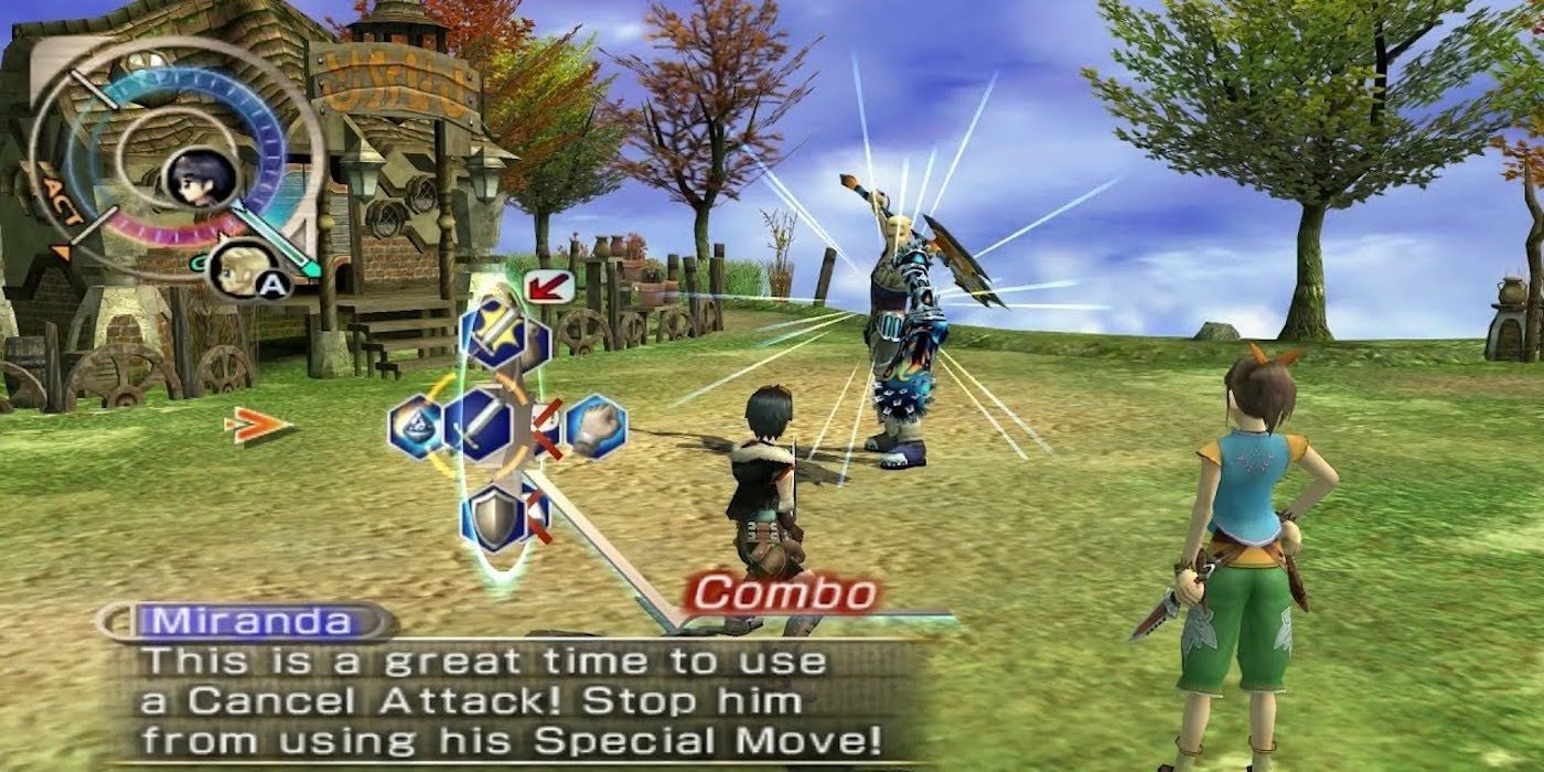 Grandia III gameplay screenshot