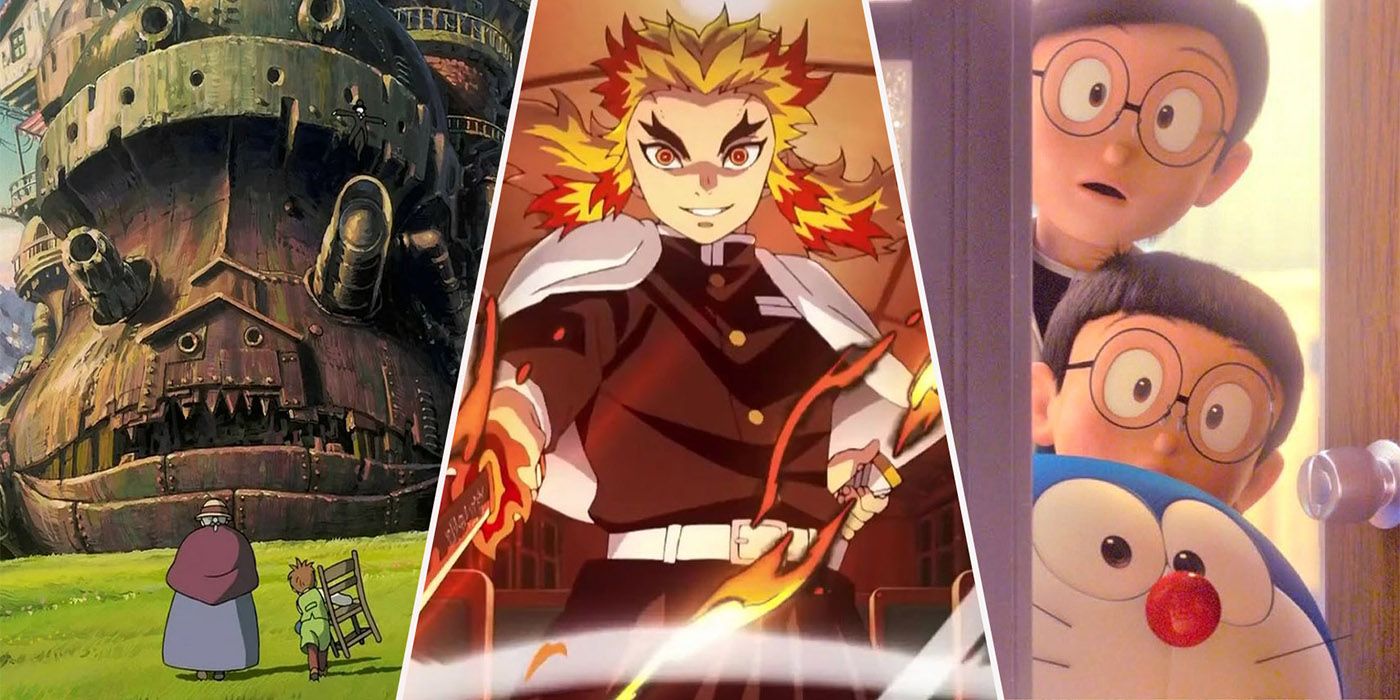 Highest-Grossing Anime Movies Ever (& Where To Stream Them)