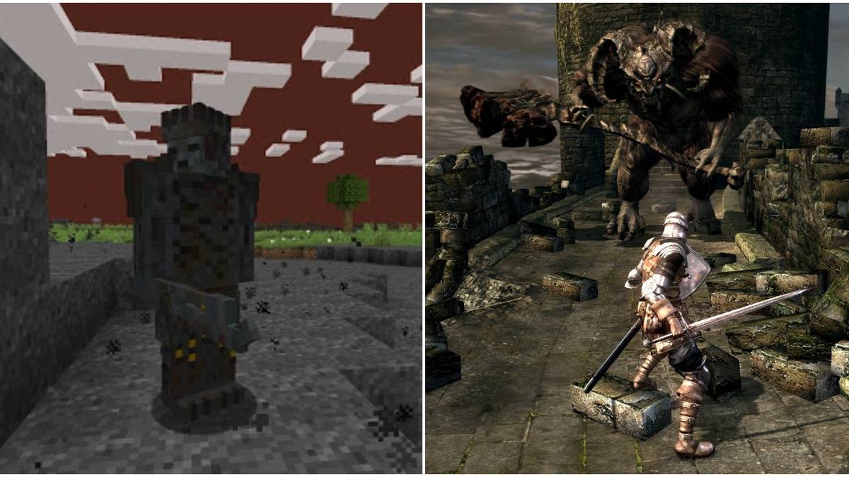 10 Mods That Make Minecraft Feel More Like Dark Souls