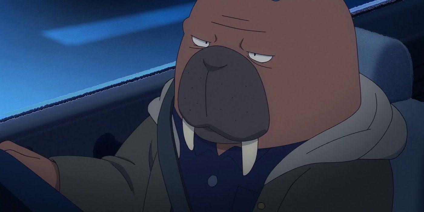 Odd Taxi anime screenshot