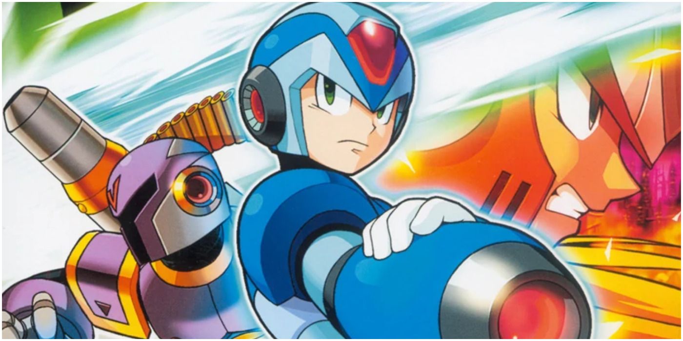 Mega Man Maverick Hunter X promo art