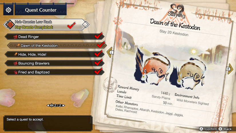 dawn of the kestodon quest