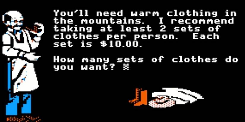 Oregon Trail Shopping
