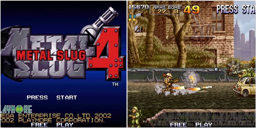 Metal Slug 4 promo art