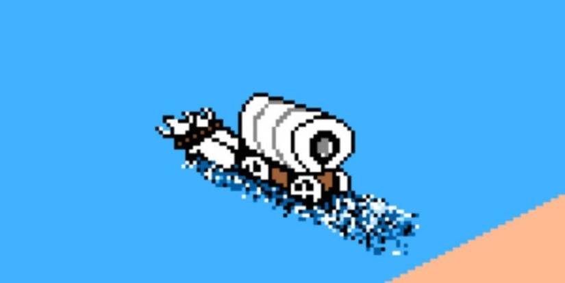 Oregon Trail River Crossing