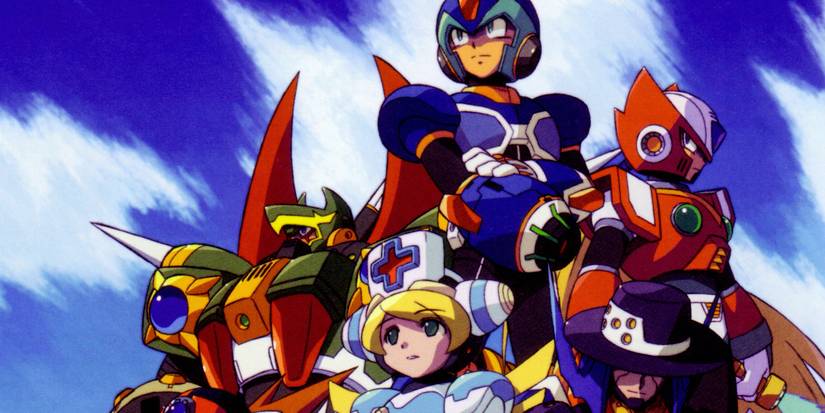 Mega Man X-Command Mission promo art