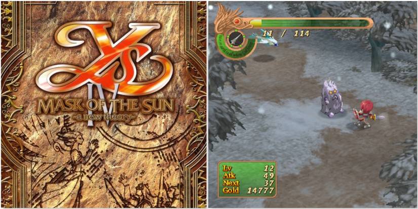 Ys IV Mask of the Sun A New Theory promo art
