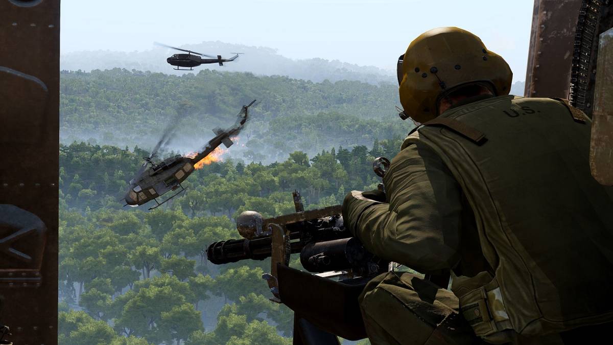 ARMA-3-Vietnam-Heligunner from the SOG Prairie Fire expansion