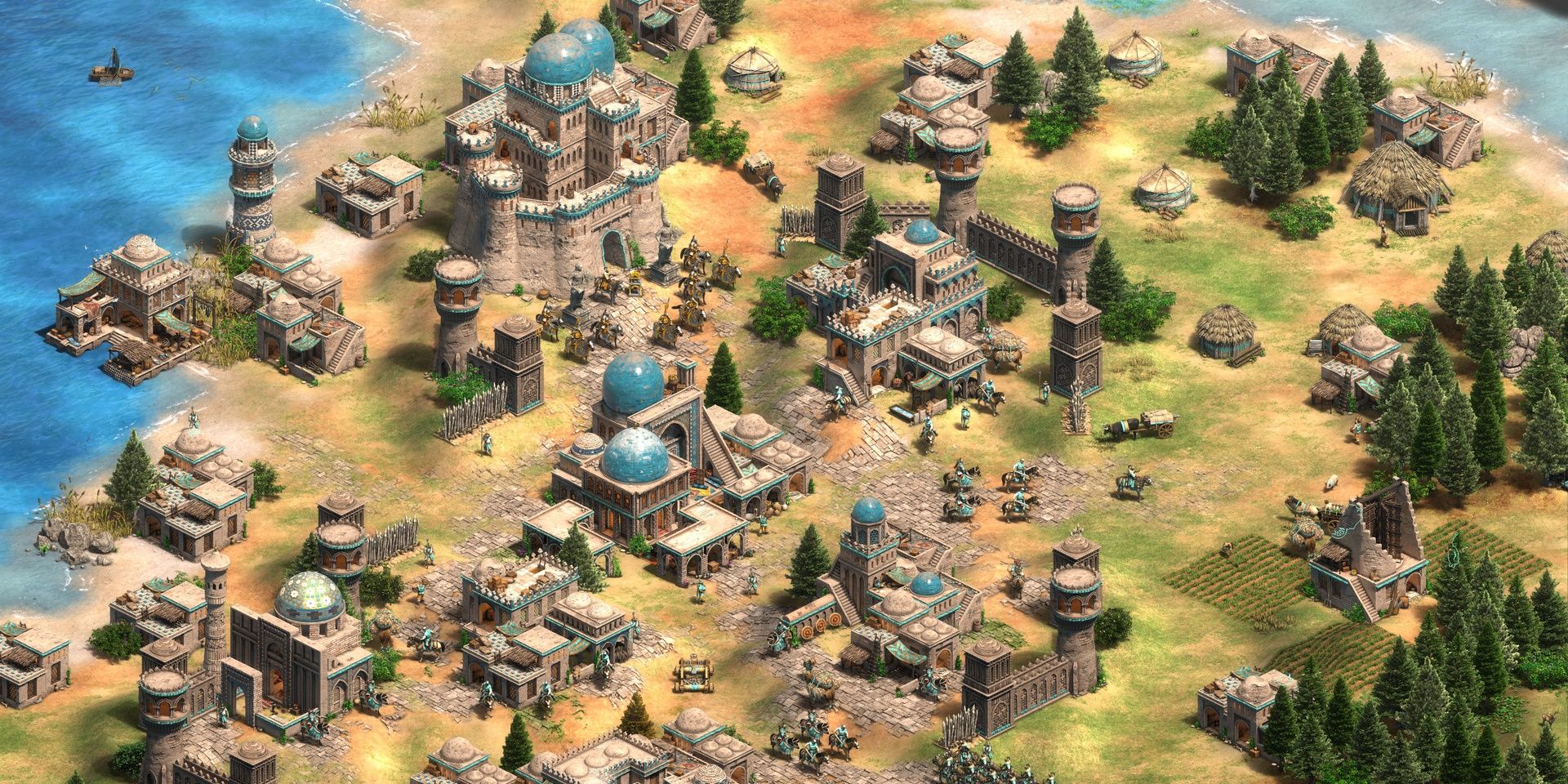 An example of a civilization that can be built in Age of Empires II