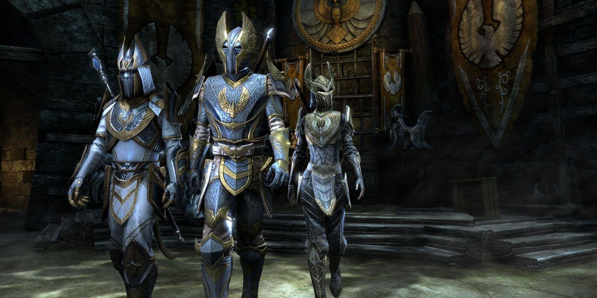 Aldmeri soldiers from The Elder Scrolls Online