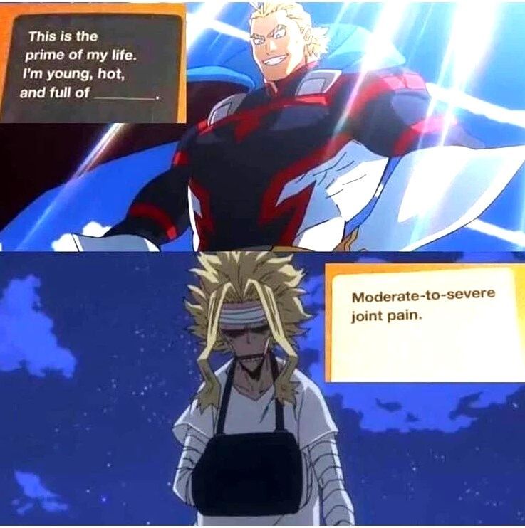 All Might Cards Against Humanity Meme