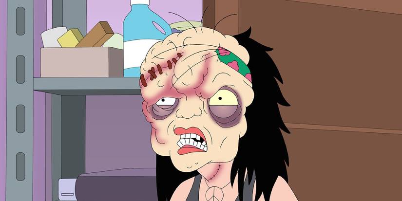 American Dad Hayley Mutated Frowing