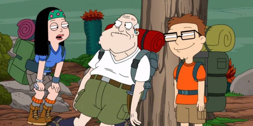 American Dad Old Stan In The Mountain Staring