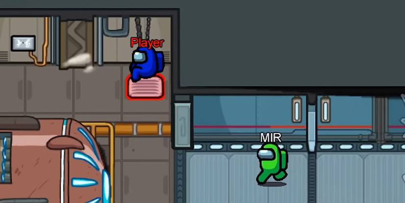 Poorly-timed vent in Among Us