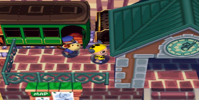 Animal Crossing Train Station GameCube