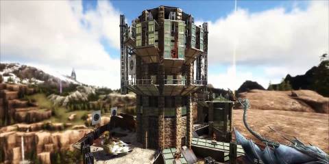 A circular structure in Ark Survival Evolved