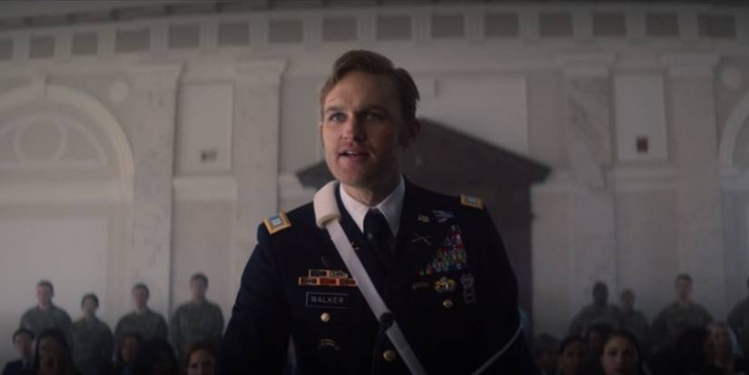 John Walker discharged in army uniform