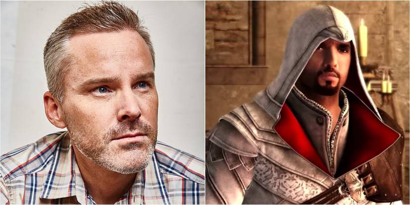 Assassin's Creed Split Image Roger Smith Craig and Ezio