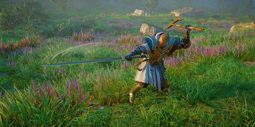 using the special attack of a dane axe in the secondary hand.