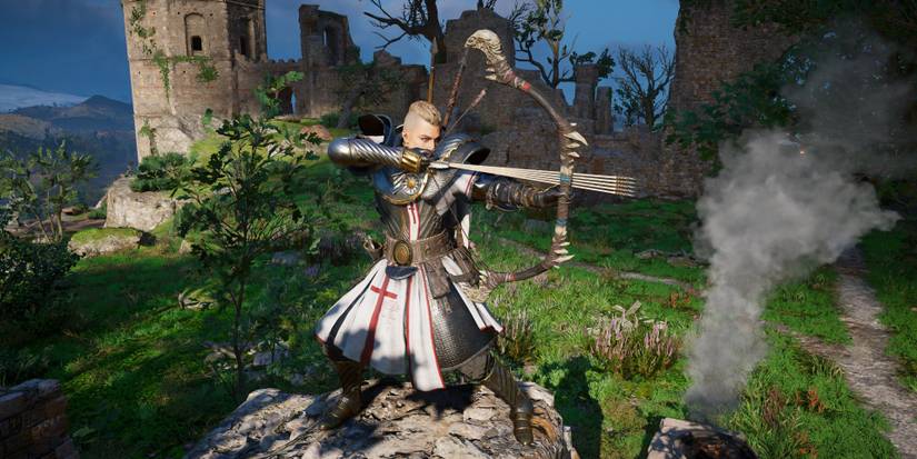 firing 5 arrows at once.