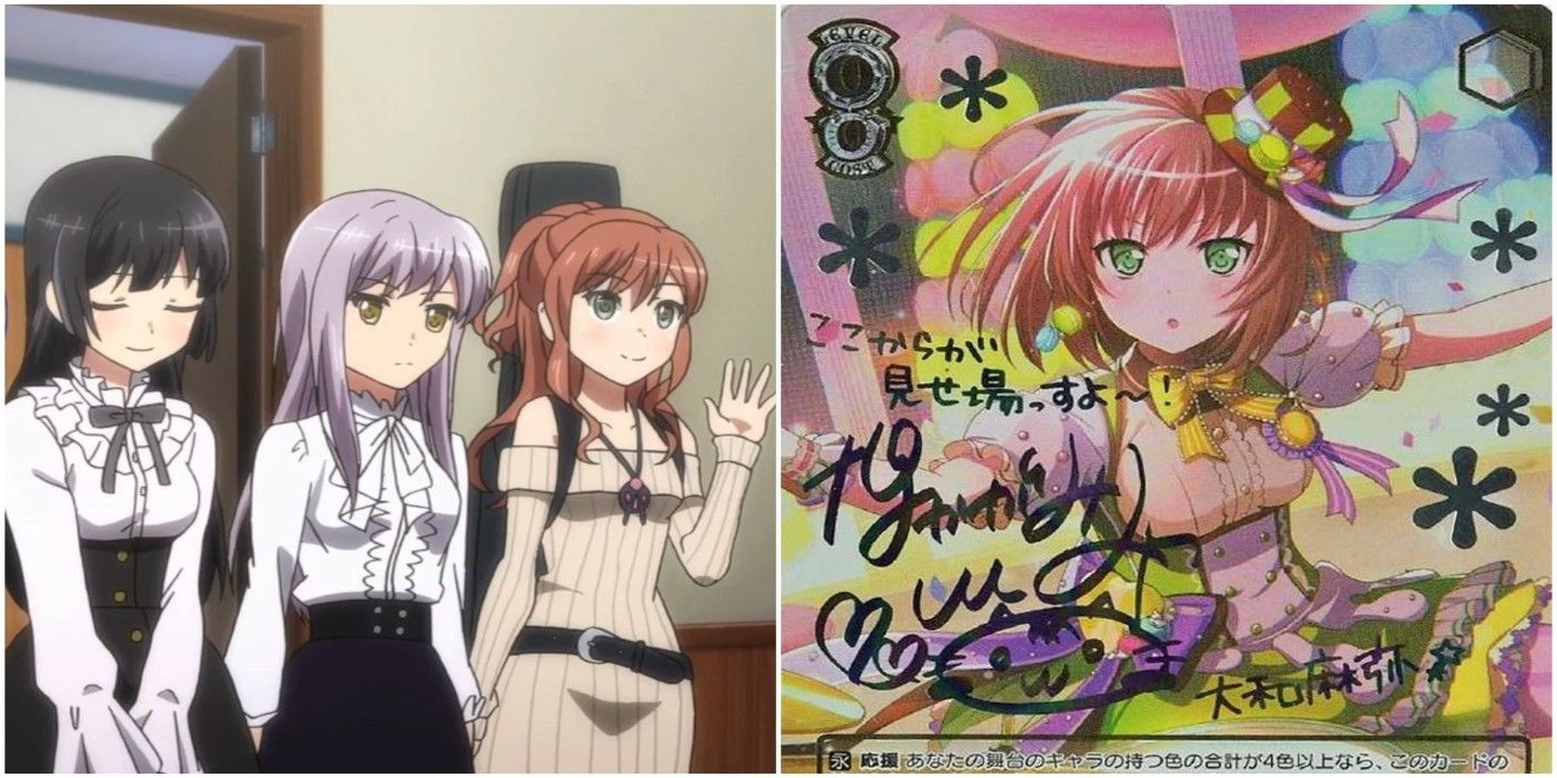 BanG Dream Maya Yamato Card and Anime Image