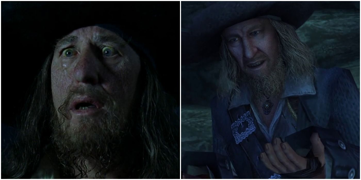Barbossa's last moments have more impact in Pirates of the Caribbean than in Kingdom Hearts II