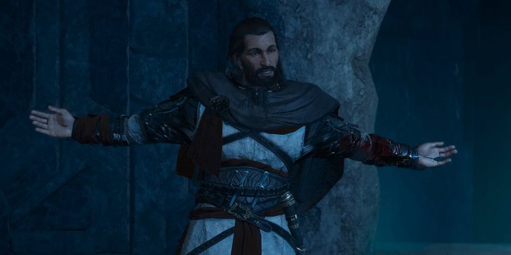 Basim challenges Eivor in Assassin's Creed Valhalla