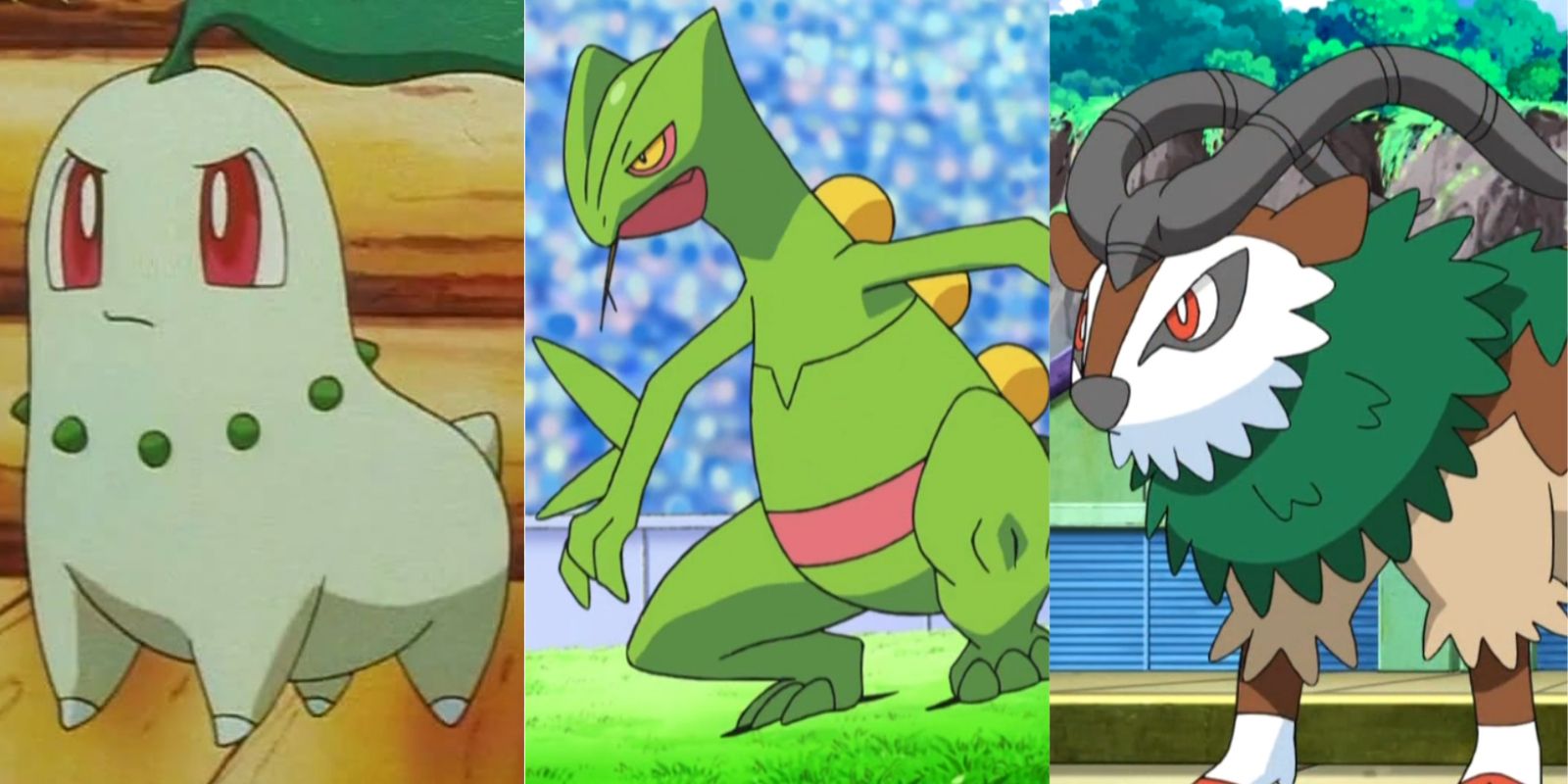 Pokemon The Best Pure Grass Type From Each Generation Ranked
