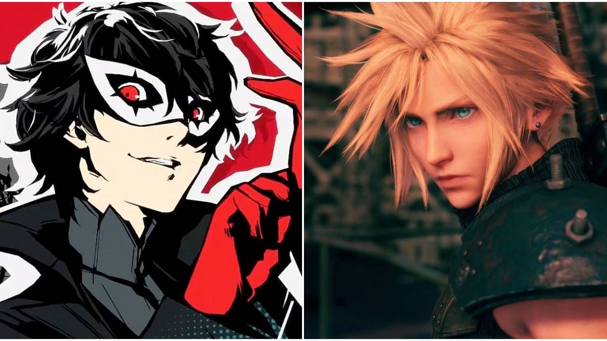 Joker from Persona, and a Final Fantasy screenshot