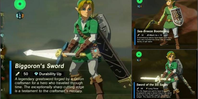 Biggorons Sword Goron Breath of the Wild Facts