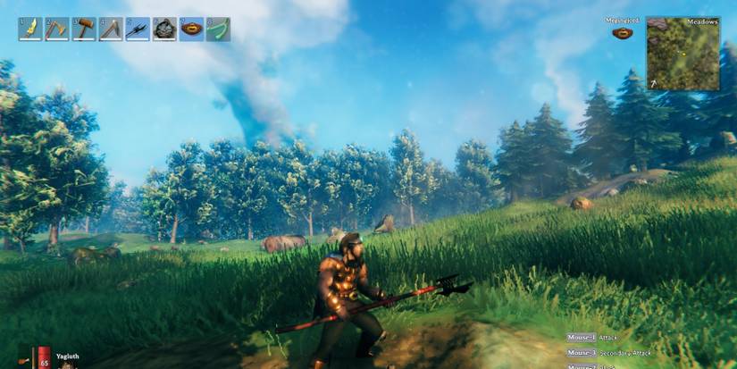 Blackmetal Atgeir Valheim