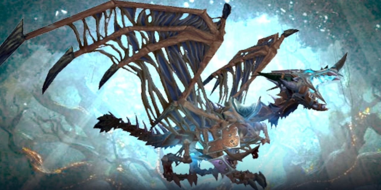 Bloodbathed Frostbrood Vanquisher, rare mount WoW WotLK