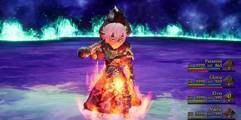 Bravely Default II Castor Berserker