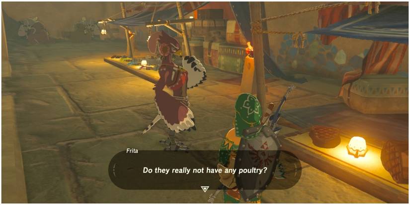 Screenshot of Gerudo City from Breath of the Wild